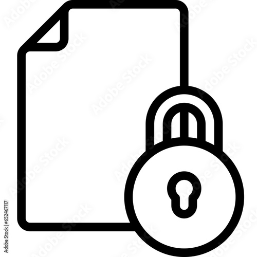 Secure File Icon