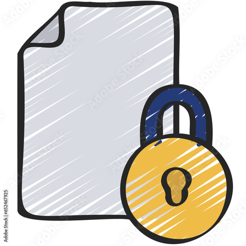 Secure File Icon