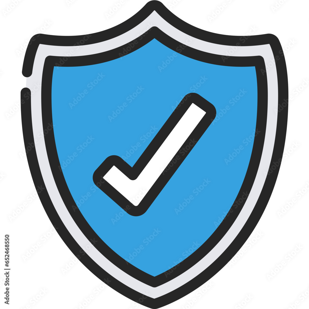 Shield Check Mark Icon Shield Check Mark Icon