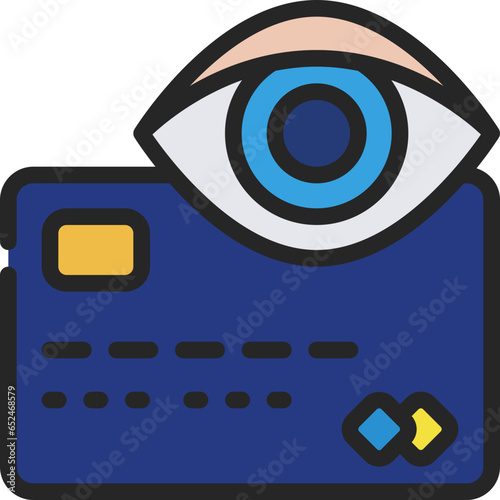 View Credit Card Details Icon