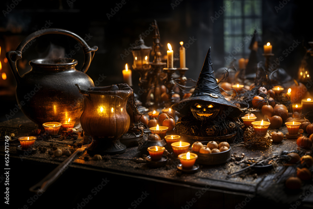 Conjuring Culinary Magic: A Witch's Table of Temptations.