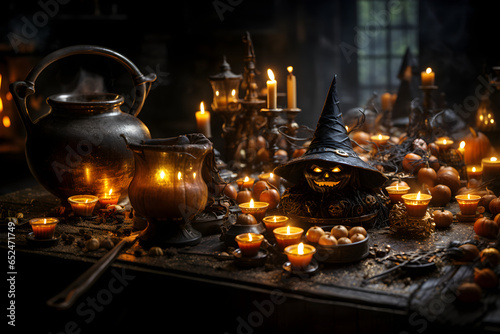 Conjuring Culinary Magic: A Witch's Table of Temptations.