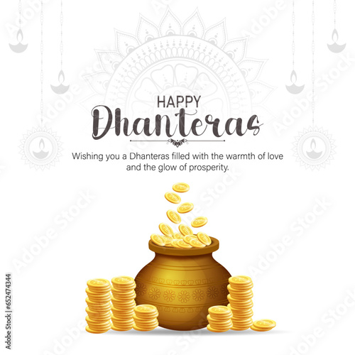 Dhanteras, also known as "Dhanatrayodashi," is the Hindu festival that marks the beginning of the five-day Diwali celebration.