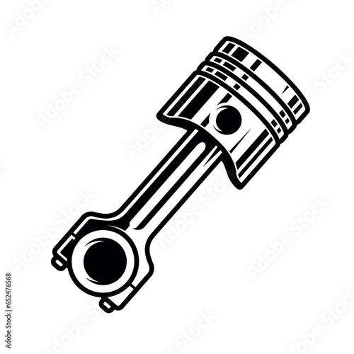Piston vector illustration