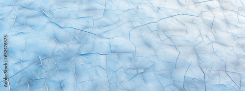 Icy Background. Cracked Ice.Generative AI photo