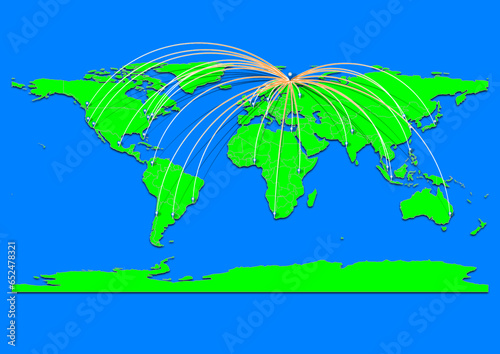 Nikel, Russia map - Concept map for Nikel, Russia on World map. Suitable for export concepts. File is suitable for digital editing and prints of all sizes.