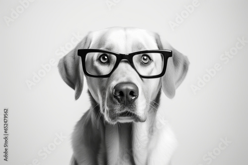 dog with glasses © Muhammad