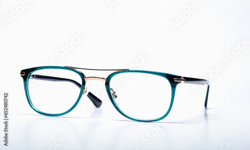 glasses isolated on white background,