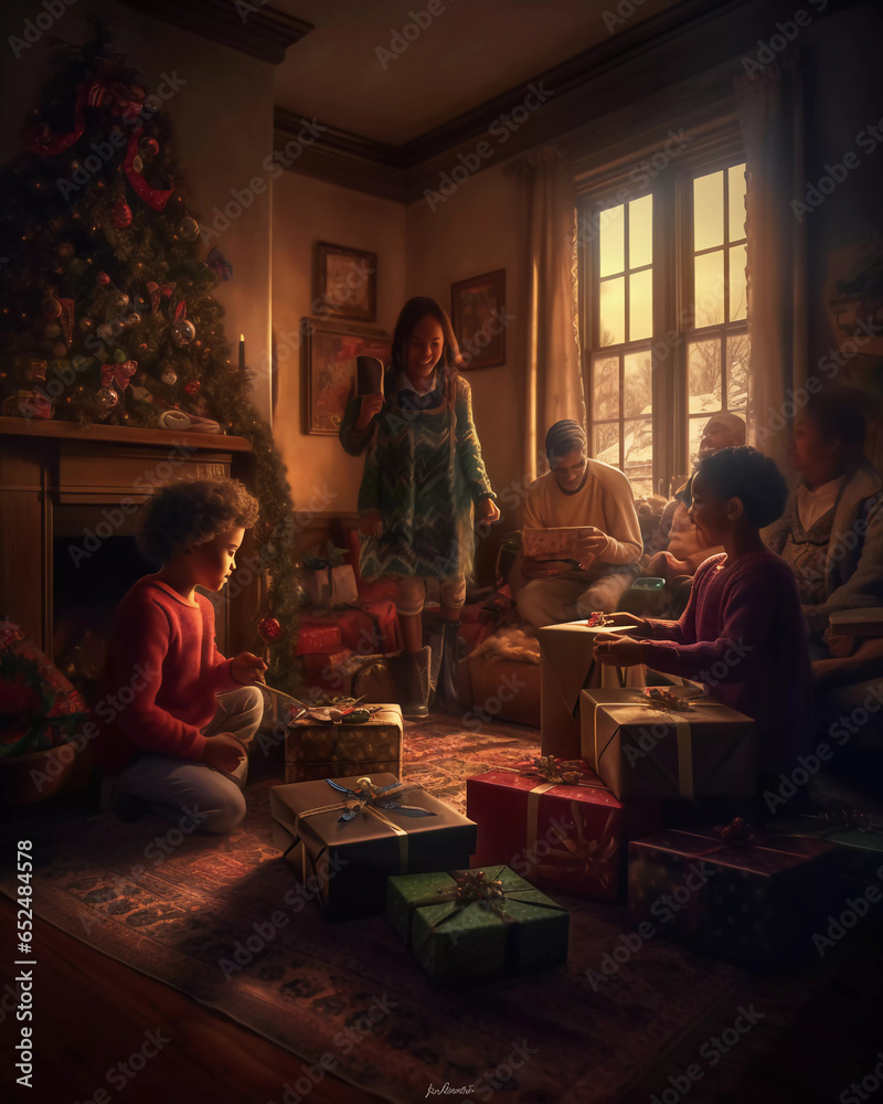 Capturing Holiday Magic: This Heartwarming Family Portrait by Twilight Will Melt Your Heart! Capturing Holiday Magic: This Heartwarming Family Portrait by Twilight Will Melt Your Heart!