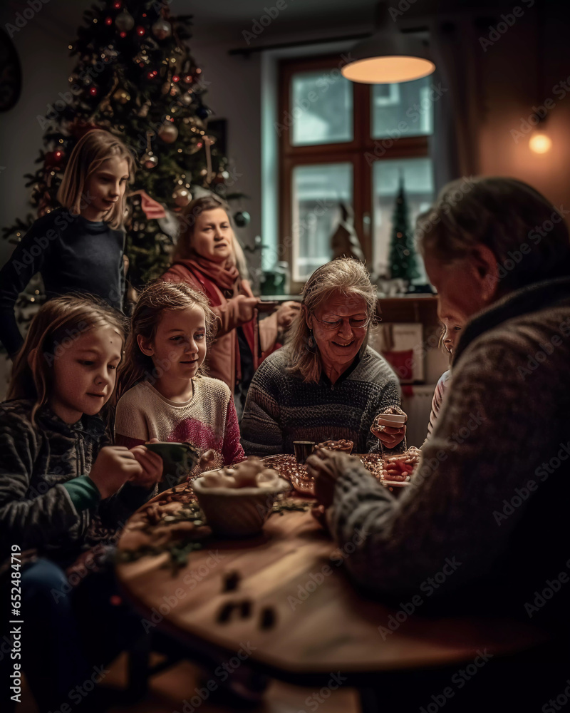 Capturing Holiday Magic: This Heartwarming Family Portrait by Twilight Will Melt Your Heart! Capturing Holiday Magic: This Heartwarming Family Portrait by Twilight Will Melt Your Heart!