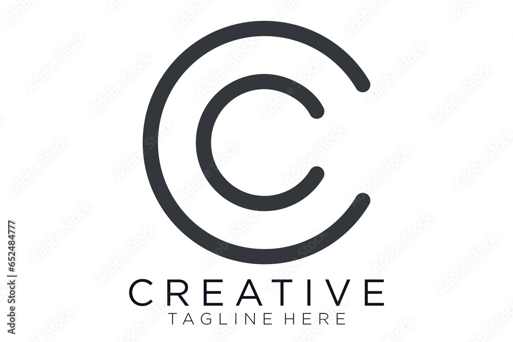 creative letter C logo icon. design for business of luxury, elegant, simple creative letter C logo icon. design for business of luxury, elegant, simple
