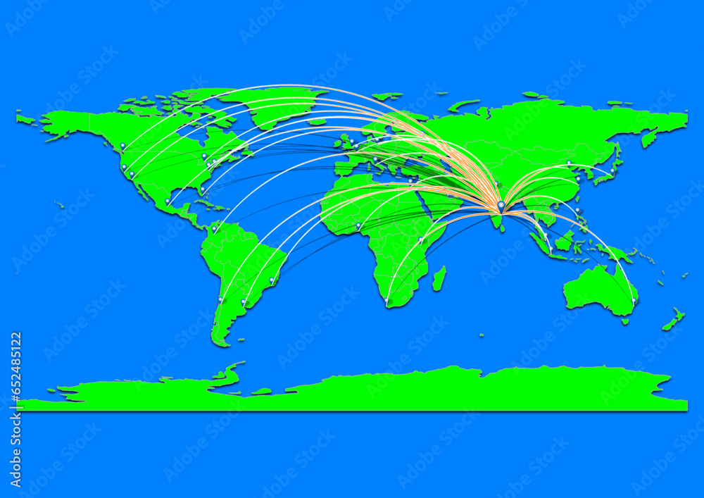 Ongole, India map Concept map for Ongole, India on World map