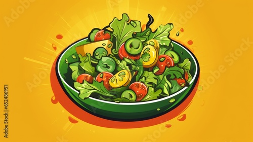 Vegetable Salad Meal 