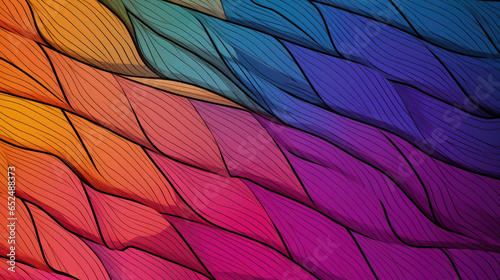 Abstract Geometric Colorful Pattern Background Wallpaper © WEDW_Studio