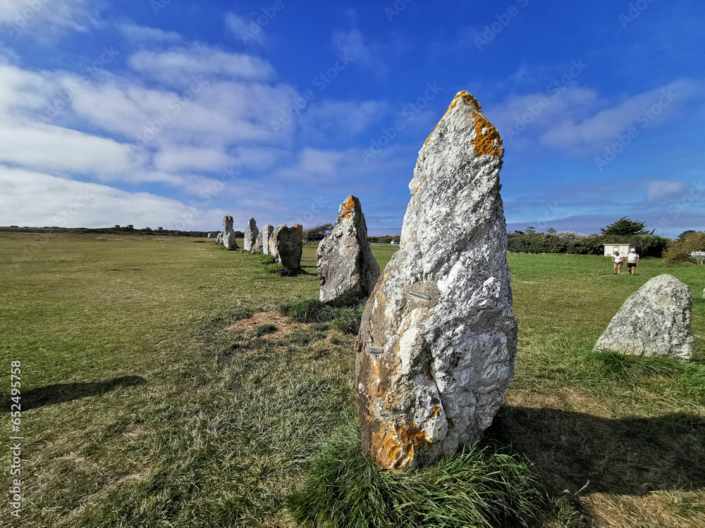 Presqu'ile de Crozon : Alignements de Lagatjar