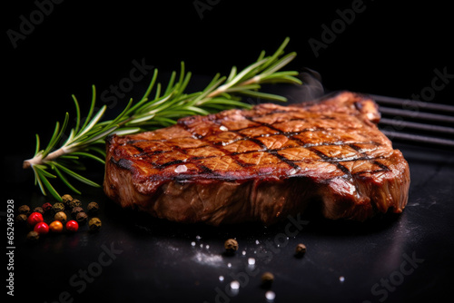 Gourmet Ribeye Steak with Herbs