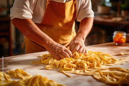 Traditional Pasta-Making Technique