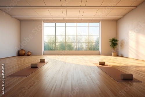 Unwind and Stretch: Quiet Yoga Haven