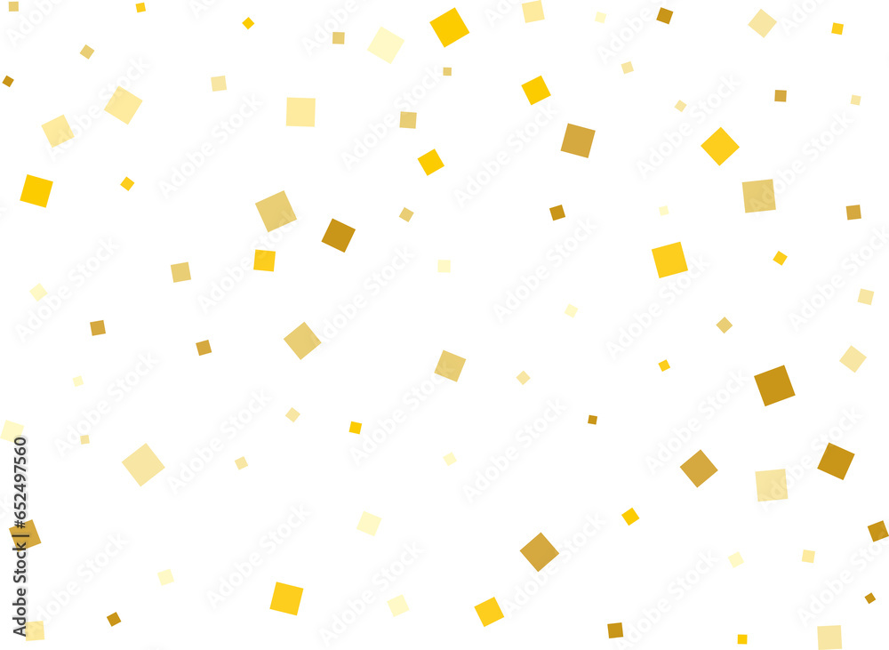 Yellow Squares Confetti Yellow Squares Confetti
