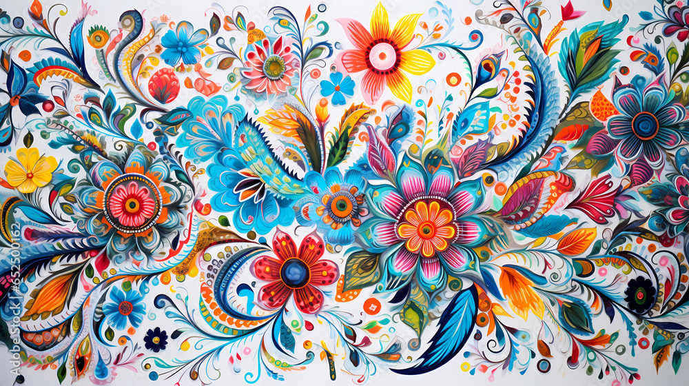 Beautiful multi-colored pattern, top view. Beautiful multi-colored pattern, top view.