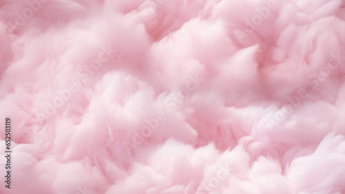 Seamless Pink Cotton Candy Texture