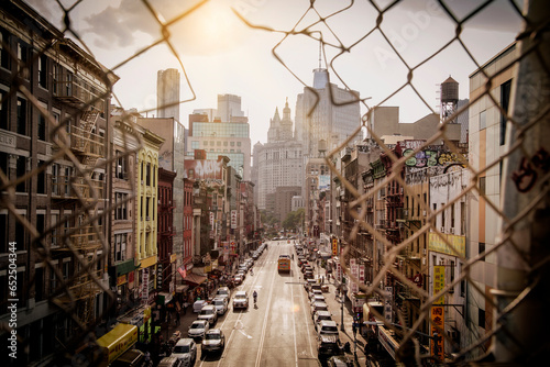 Vista de Nueva York desde el Manhattan bridge