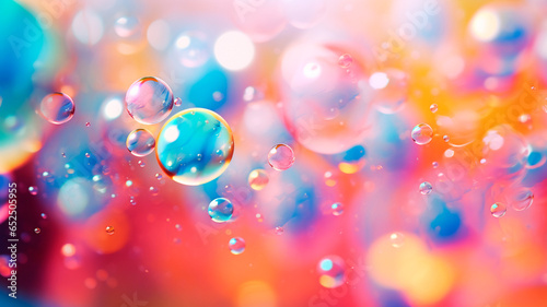 abstract background of soap bubble.