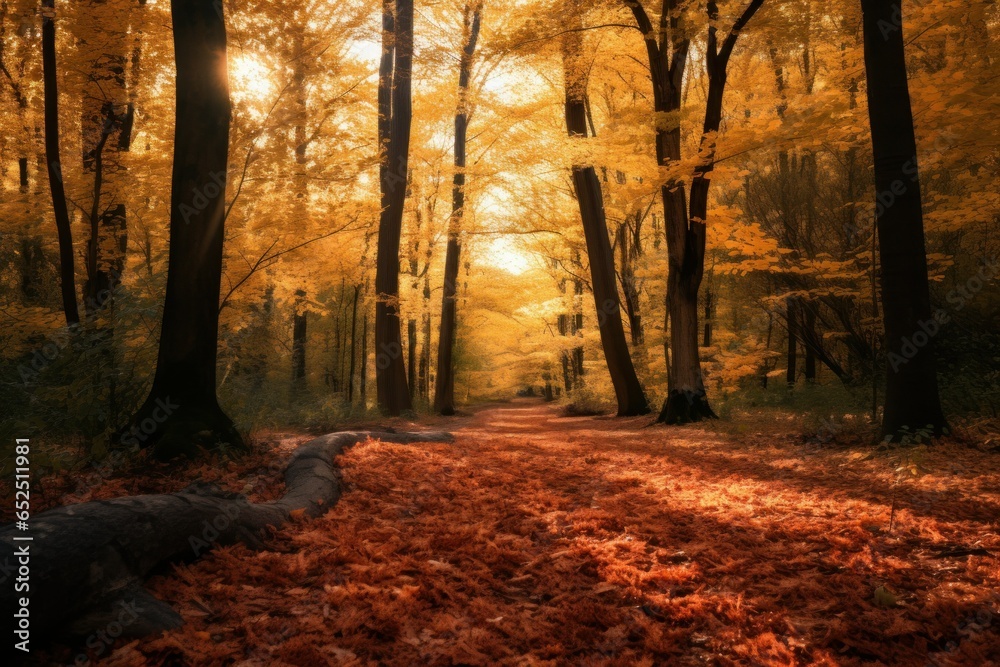Enchanted Woodland: Hyper-Realistic 8K Autumn Scene

