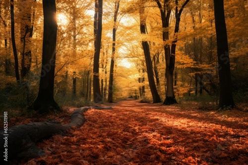 Enchanted Woodland: Hyper-Realistic 8K Autumn Scene 