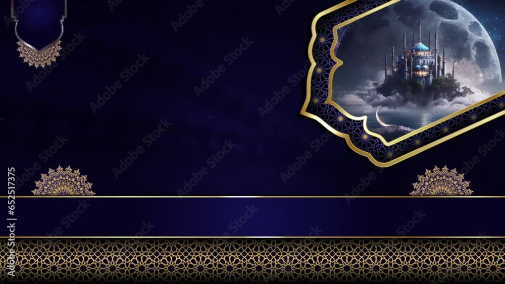 animated islamic background , muslim mosque , islamic video wallpaper ...