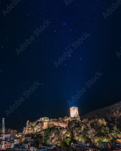 Orion over the Castle