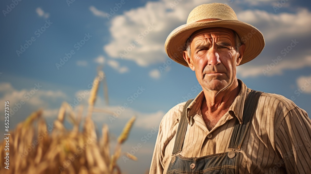 Portrait of a senior farmer
