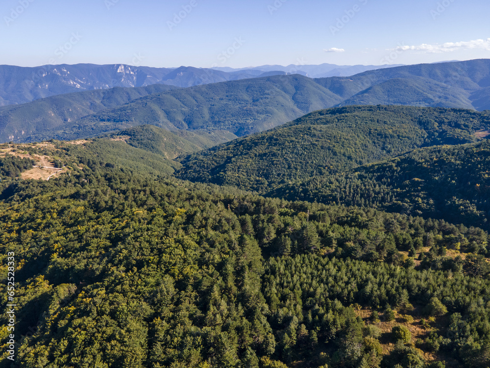 Obraz premium Rhodopes Mountain near village of Yavrovo, Bulgaria