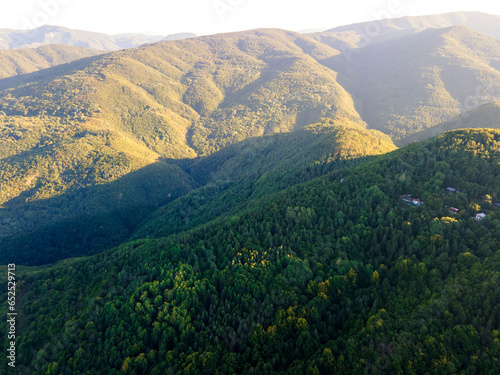 Rhodopes Mountain near village of Yavrovo, Bulgaria photo