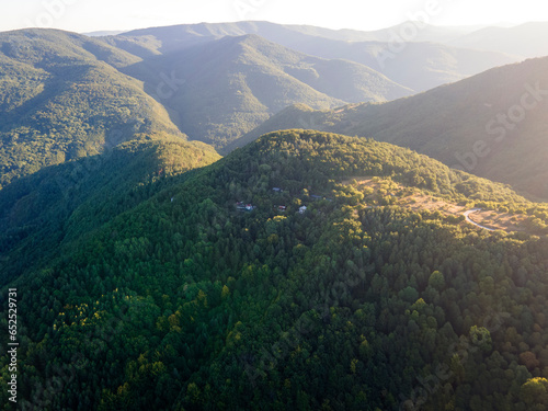 Rhodopes Mountain near village of Yavrovo, Bulgaria photo