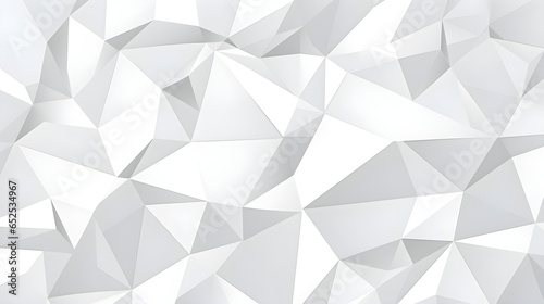 Flawless Geometry: White Wallpaper with Angular Design