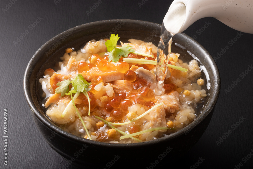 はらこ飯　出汁茶漬け