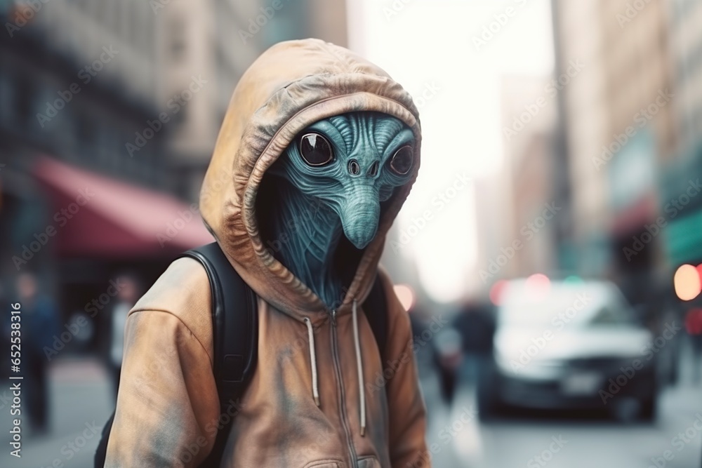 alien for the street, fantasy alien for the street, fantasy