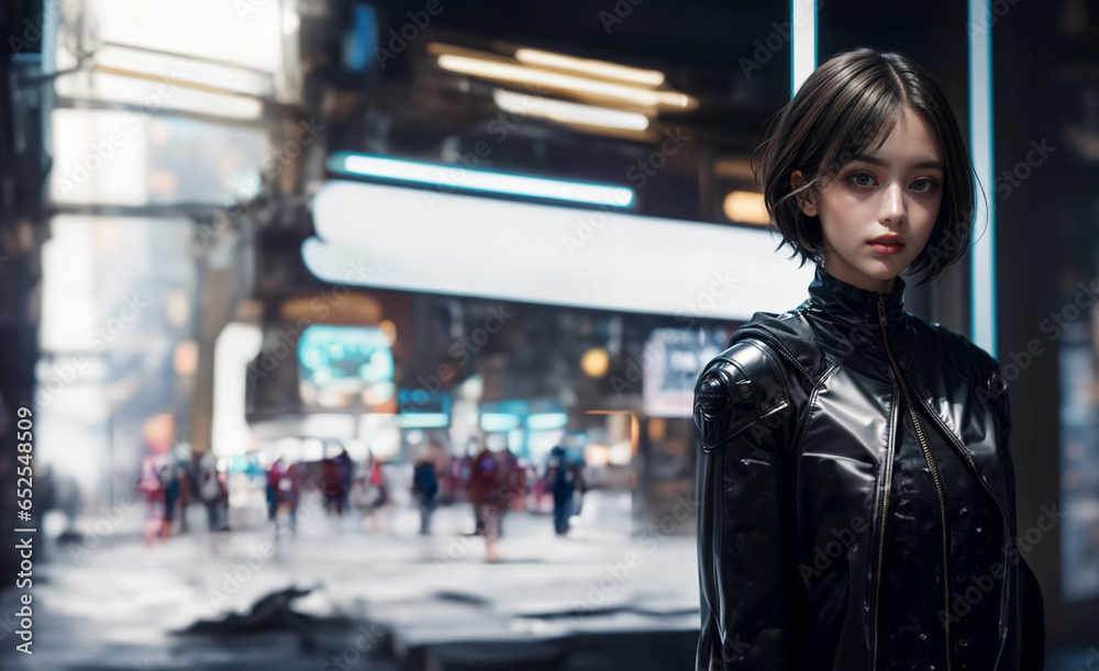 cyberpunk mujer cyberpunk mujer