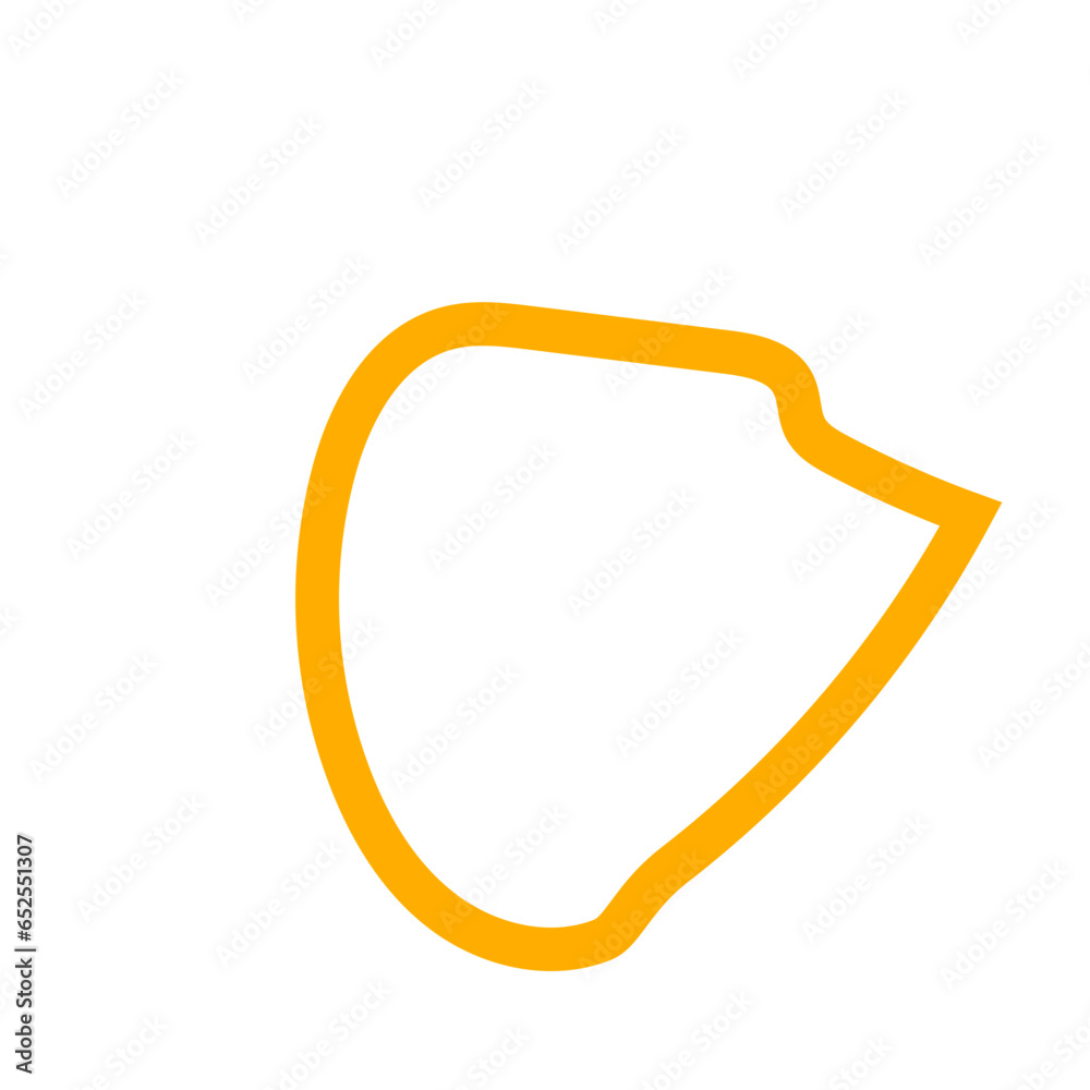 Mustard yellow abstract shapes vector Mustard yellow abstract shapes vector
