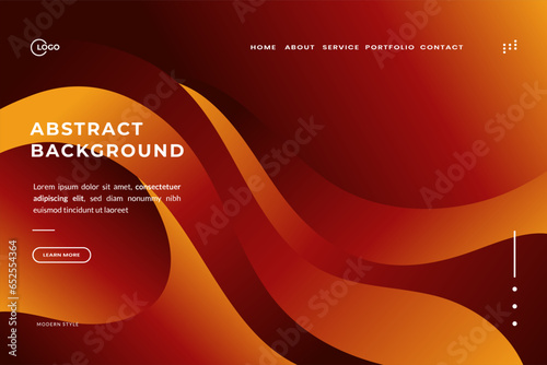 Vibrant Red Abstract Background Wave. It can be used for web and print design, as well as for invitations, announcements, and other marketing materials.