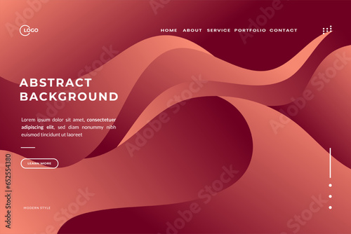Vibrant Red Abstract Background Wave. It can be used for web and print design, as well as for invitations, announcements, and other marketing materials.