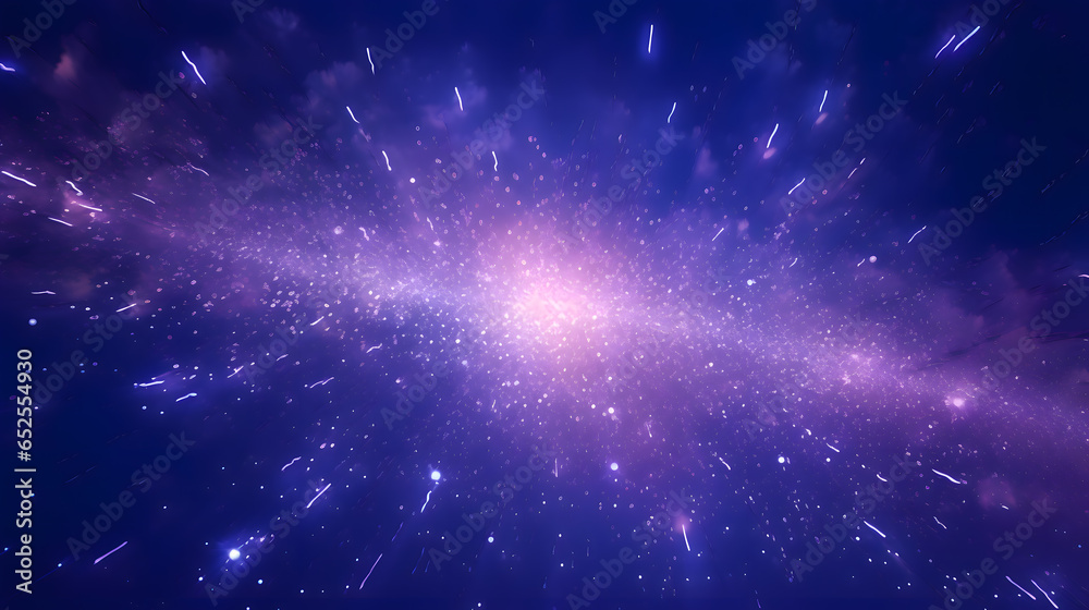 Abstract high speed cosmic background