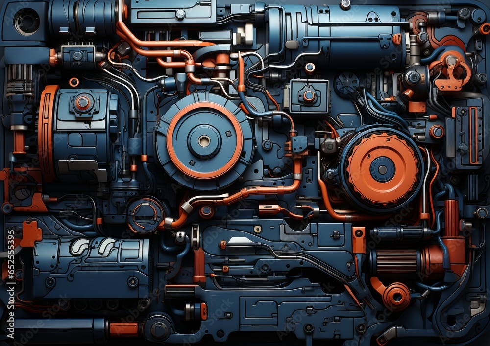 Computer hardware components. Generative AI. Computer hardware components. Generative AI.