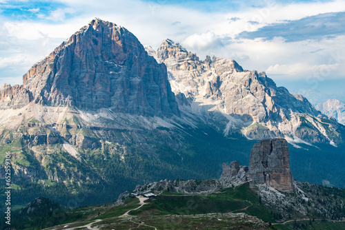 alpine mountain towers