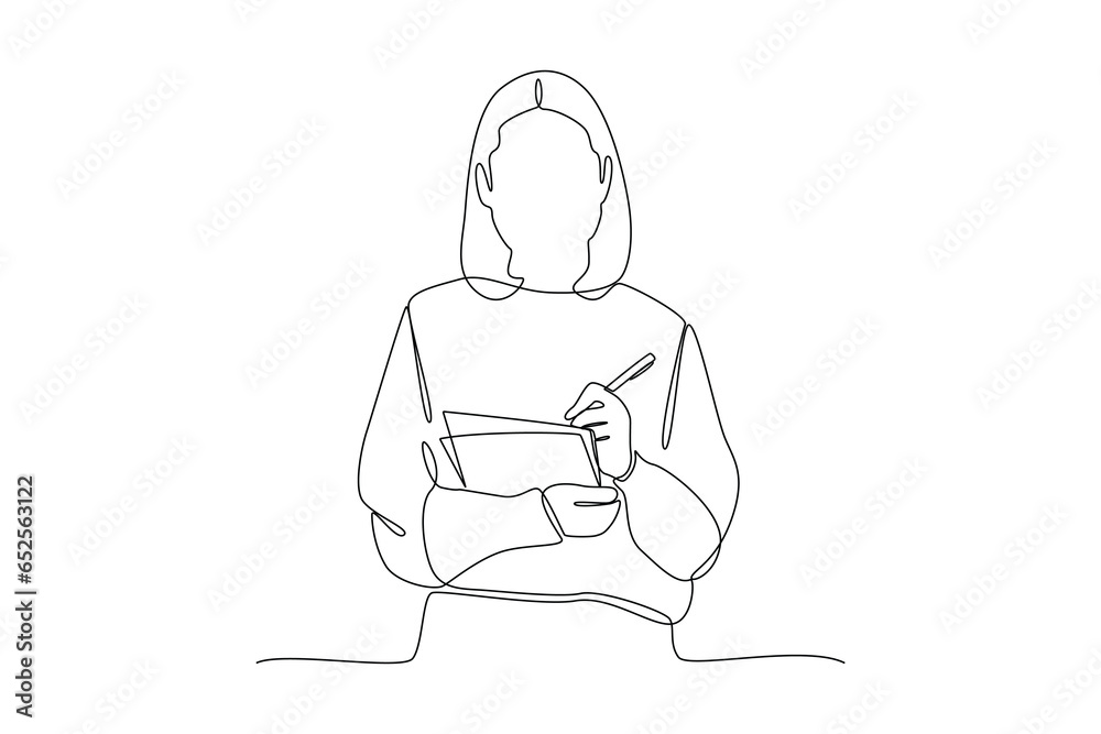 One continuous line drawing of International student's day concept. Happy students. Doodle vector illustration in simple linear style. One continuous line drawing of International student's day concept. Happy students. Doodle vector illustration in simple linear style.