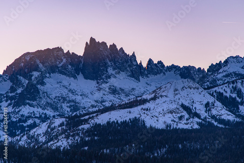 winter mountain landscape