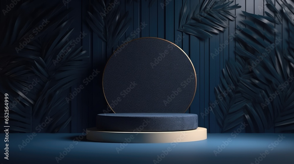 cosmetic product podium cosmetic product podium