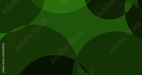 abstract green bio background with circles