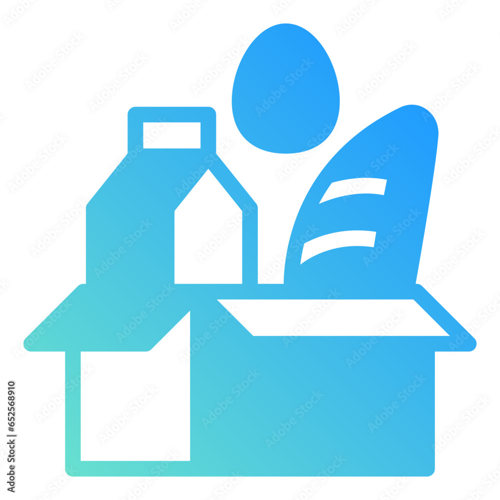 food donation icon illustration